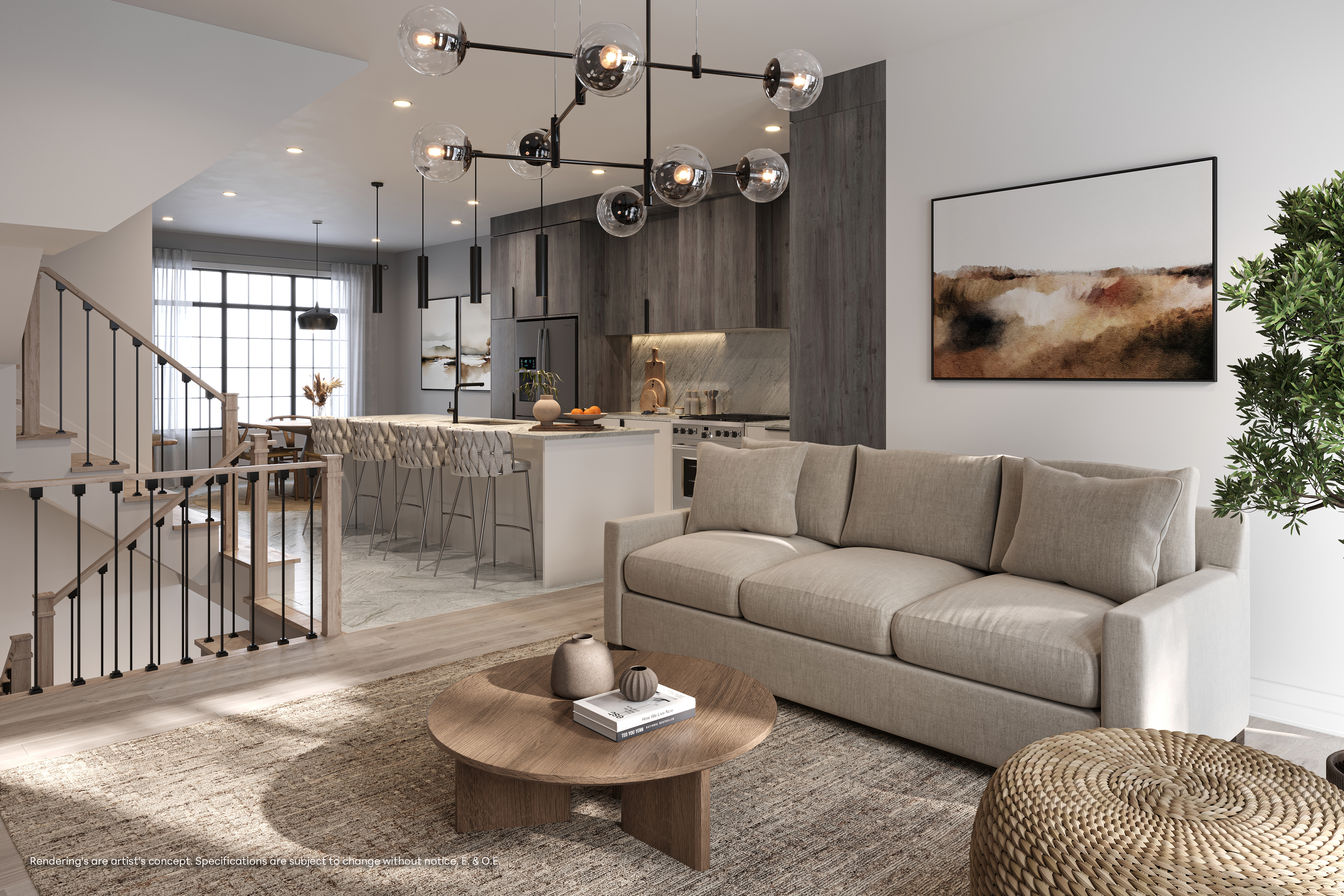 Open-Concept Kitchen & Family Room